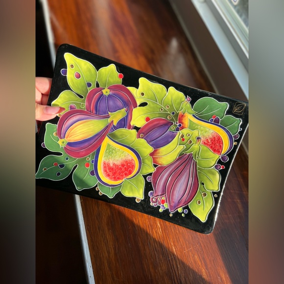 J McCall Fig Serving Tray - Picture 1 of 4